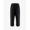 Oversize viscose, cotton and linen trousers