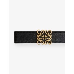 Reversible belt in soft leather