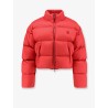 Crop Fit down jacket with iconic crest