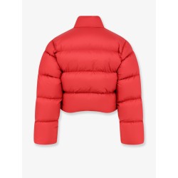 Crop Fit down jacket with iconic crest