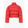 Crop Fit down jacket with iconic crest