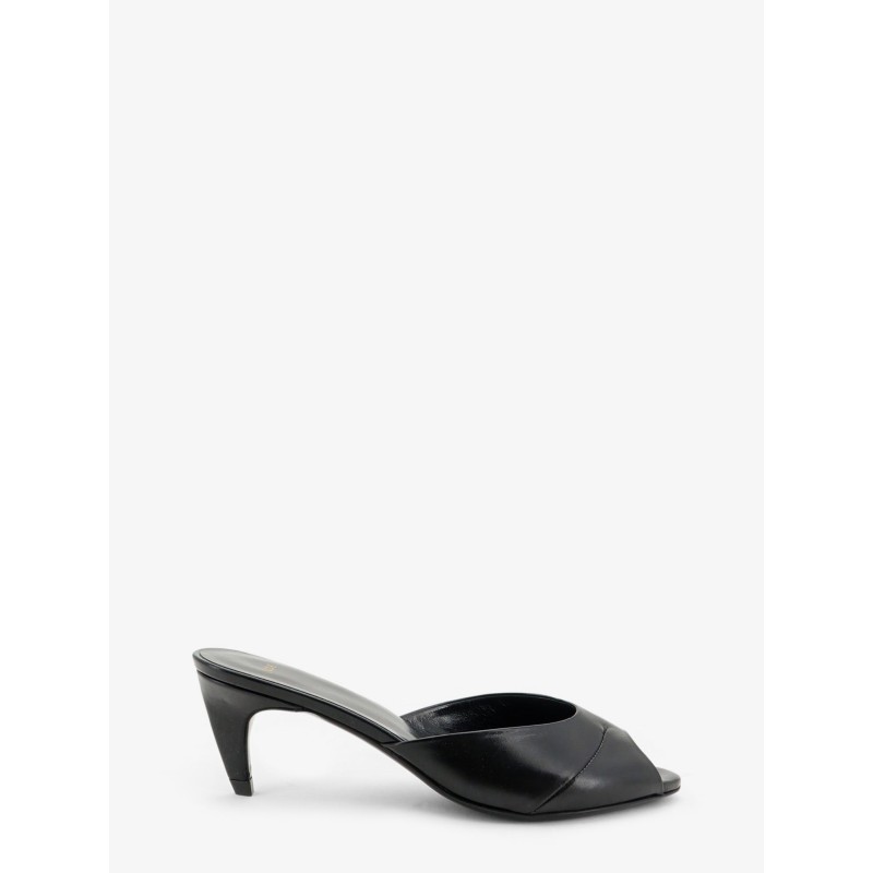 Leather Cave Mule Sandals
