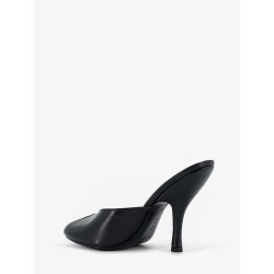 Leather Date Mule Sandals