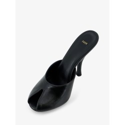 Leather Date Mule Sandals