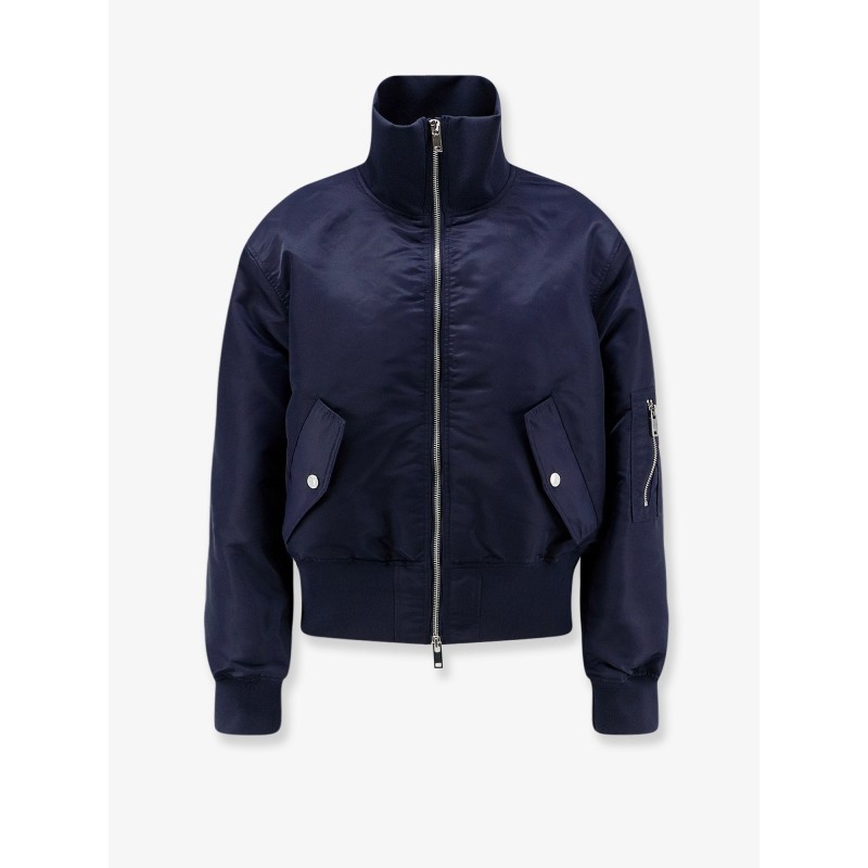 Nylon crop jacket