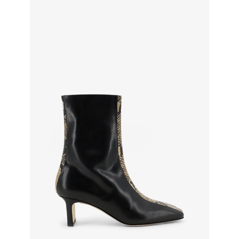 Leather ankle boots
