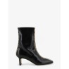 Leather ankle boots