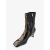 Leather ankle boots