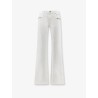 Cotton denim trousers with Hook