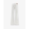 Cotton denim trousers with Hook
