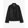 Black denim jacket