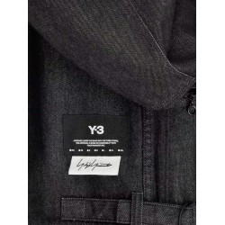 Black denim jacket