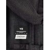 Black denim jacket