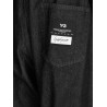 Black denim trousers