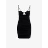Viscose blend short dress