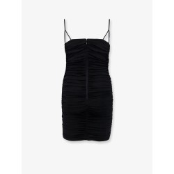 Viscose blend short dress