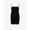 Viscose blend short dress