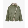 Vera reversible nylon and synthetic fur jacket