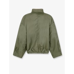 Vera reversible nylon and synthetic fur jacket