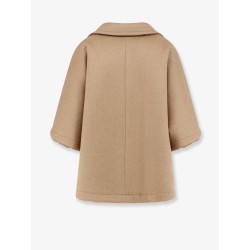 Mxamemo camel hair coat
