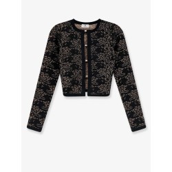 Viscose blend cardigan