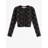Viscose blend cardigan