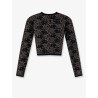 Viscose blend cardigan