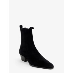 Suede ankle boots