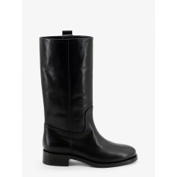 Leather boots