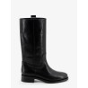 Leather boots