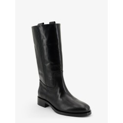 Leather boots