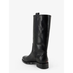 Leather boots