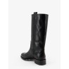 Leather boots