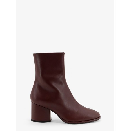 Leather ankle boots
