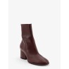 Leather ankle boots