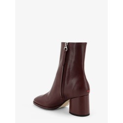 Leather ankle boots