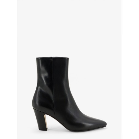 Leather ankle boots
