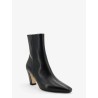 Leather ankle boots