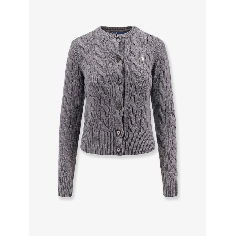 Certified wool and cashmere cardigan