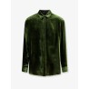 Viscose and silk blend shirt