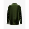 Viscose and silk blend shirt