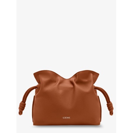 Flamenco clutch in nappa leather