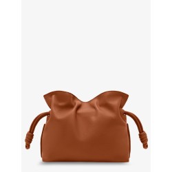 Flamenco clutch in nappa leather