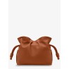 Flamenco clutch in nappa leather
