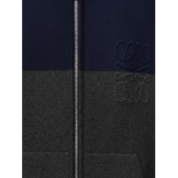 Cotton blend Zip-up cardigan
