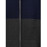 Cotton blend Zip-up cardigan
