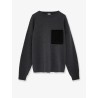 Anagram cotton blend sweatshirt