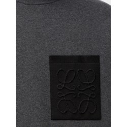 Anagram cotton blend sweatshirt