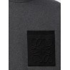 Anagram cotton blend sweatshirt