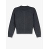 Cotton blend cardigan